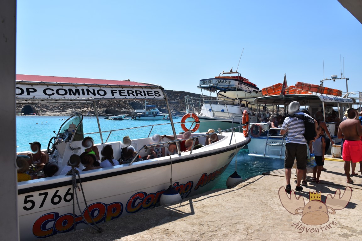 Fährverbindung zwischen Comino und Malta oder Gozo.