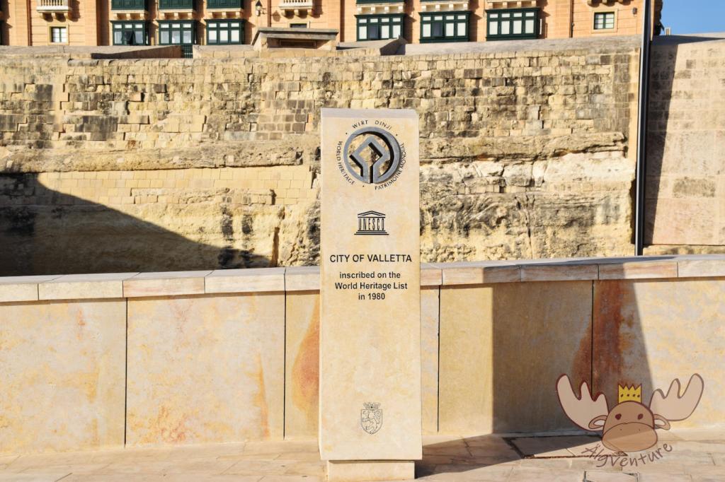 UNESCO Denkmal von Valletta| UNESCO heritage monument of Valletta