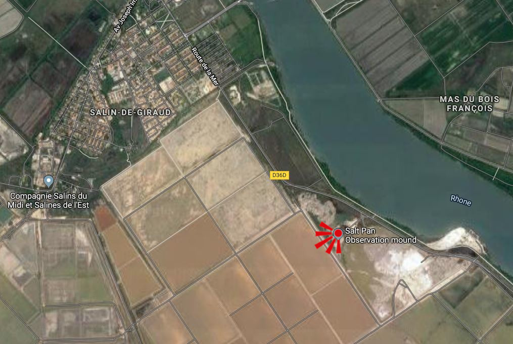 Salzpfannen in Salin de Giraud | Salt pans in Salin de Giraud