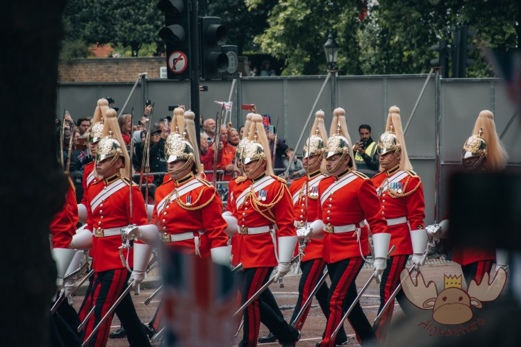 London | Militärparade auf der Mall - Military parade on the Mall