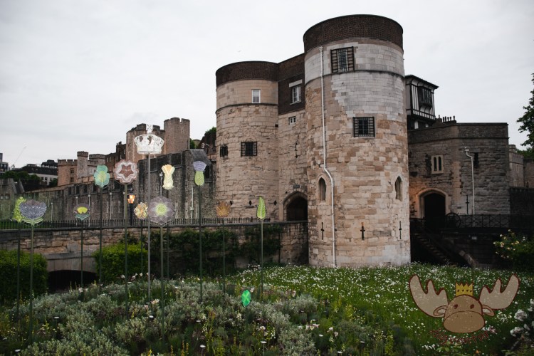 London | Byward Tower (der davor gelegene Middle Tower ist der Treffpunkt für die Ceremony of the Keys) - Byward Tower (the Middle Tower in front is the meeting point for the Ceremony of the Keys)
