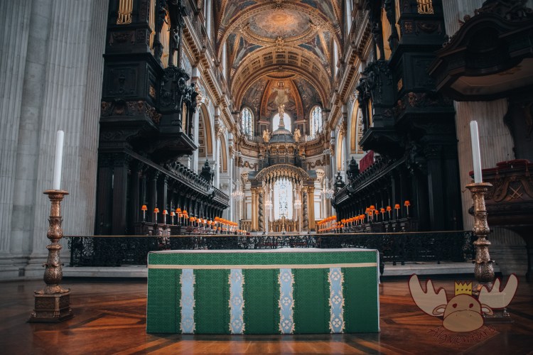 London | Altar in der St Pauls Cathedral - Altar in St Pauls Cathedral