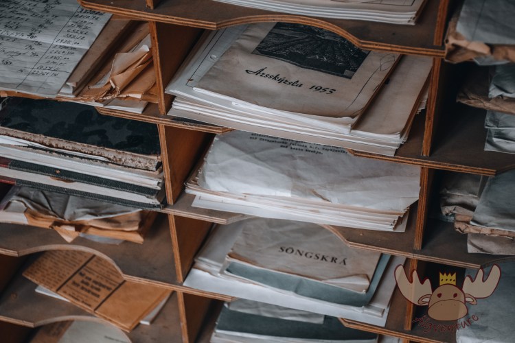 Síldarminjasafn Íslands | Alle wichtigen Dokumente waren stets griffbereit. - All important documents were always at hand.