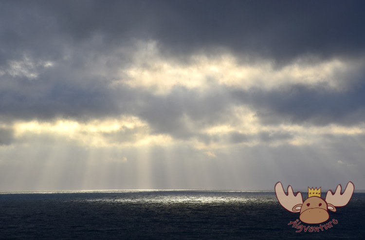 Hirtshals | Lichtspiele über dem Meer - Rays of sunshine over the sea