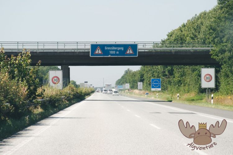 On the Road | Grenze zu Dänemark - Border with Denmark