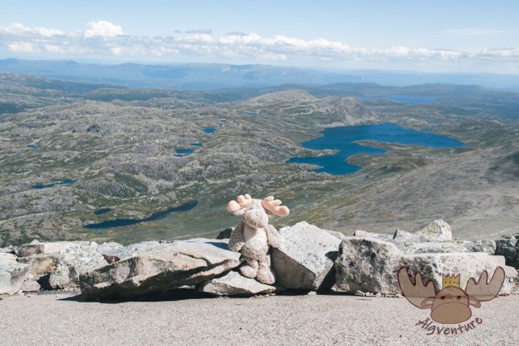Gaustatoppen | Von der Spitze des Gaustatoppen kann man bei gutem Wetter fast ein Drittel Norwegens sehen. - From the top of Gaustatoppen you can see almost a third of Norway in good weather.