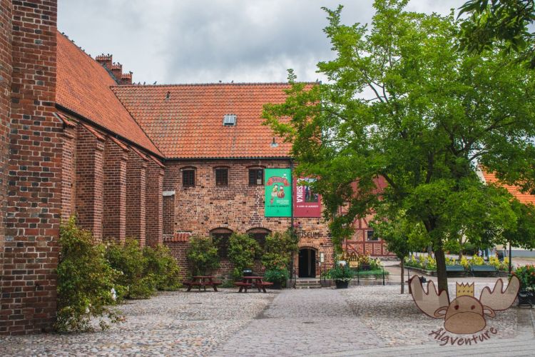 Ystad | Die Klosteranlage stammt aus dem 13.Jhd und beherbergt heute ein lokalgeschichtliches Museum und einen Kunstgewerbeladen. - The monastery complex dates back to the 13th century and today houses a local history museum and an arts and crafts shop.